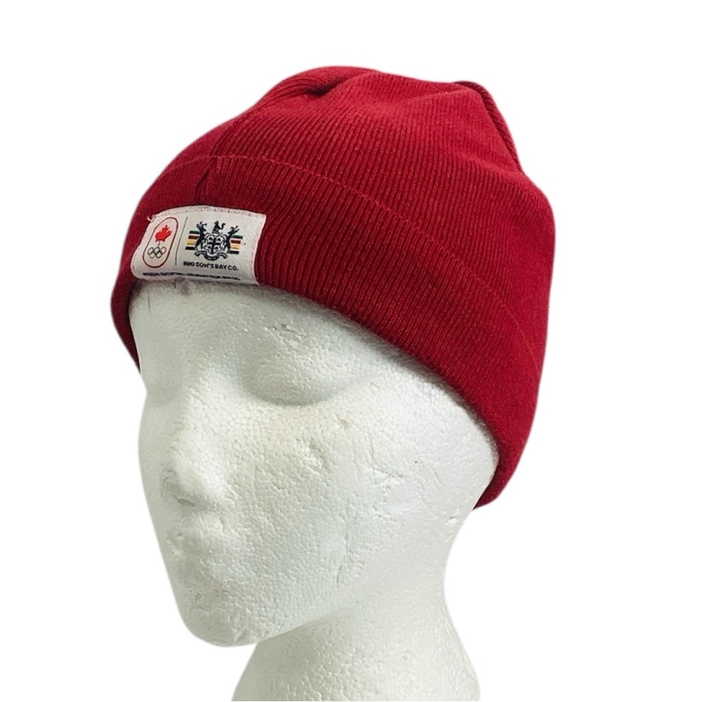 💚 HBC Canada Olympic Red Beanie Hat